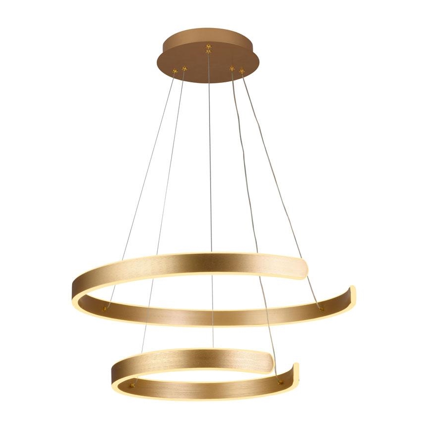 LED Dimbare kroonluchter aan snoer LED/120W/230V 3000-6500K + afstandsbediening