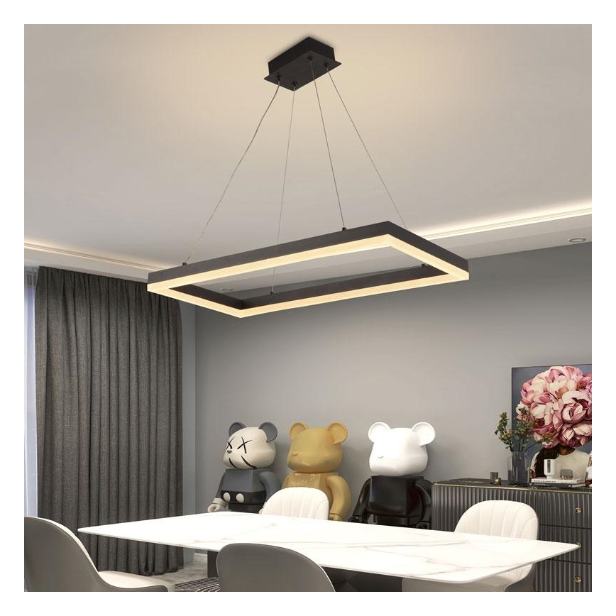 LED Dimbare kroonluchter aan snoer LED/40W/230V 3000-6500K + afstandsbediening