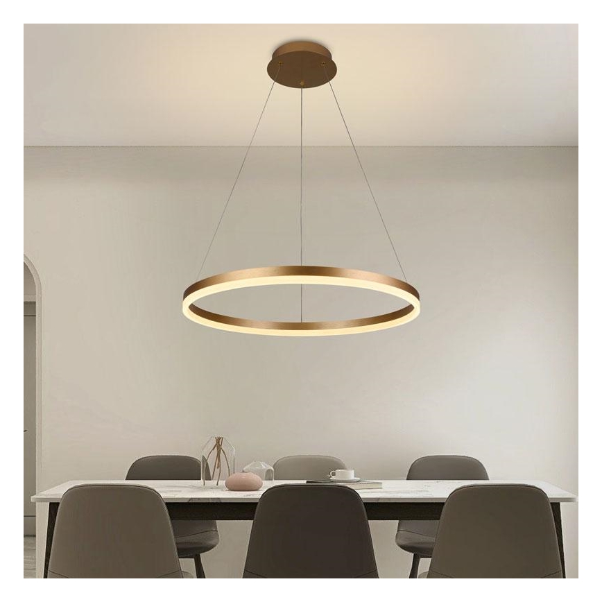 LED Dimbare kroonluchter aan snoer LED/42W/230V 3000-6500K + afstandsbediening