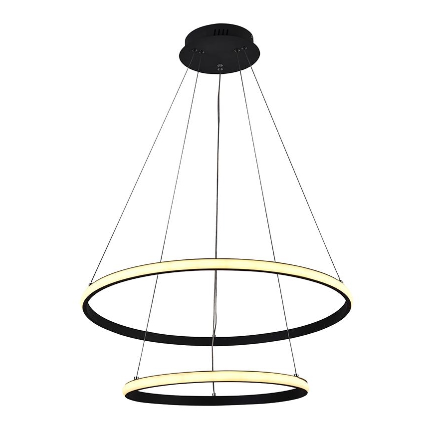 LED Dimbare kroonluchter aan snoer LED/75W/230V 3000-6500K + afstandsbediening
