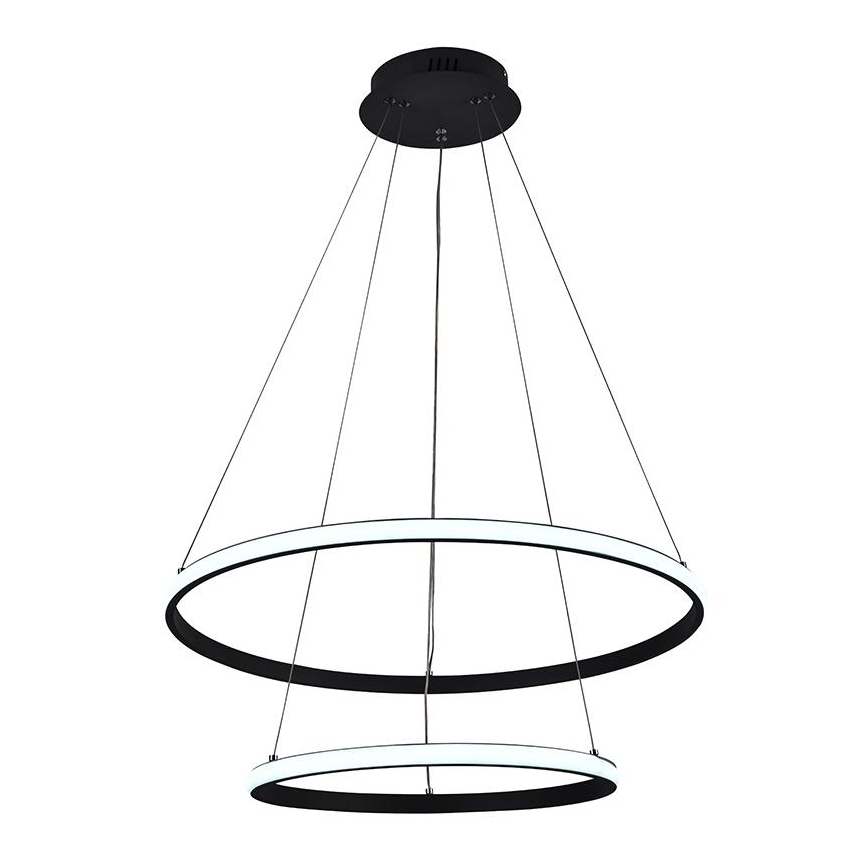 LED Dimbare kroonluchter aan snoer LED/75W/230V 3000-6500K + afstandsbediening