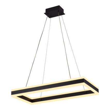 LED Dimbare kroonluchter aan snoer LED/80W/230V 3000-6500K + afstandsbediening