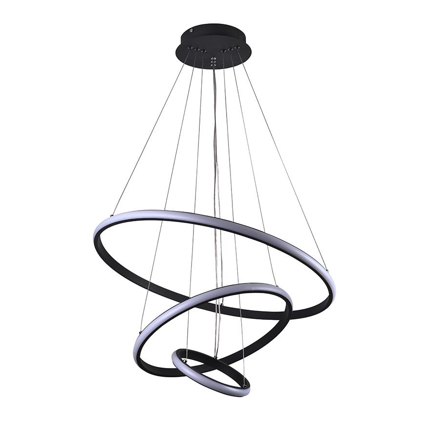 LED Dimbare kroonluchter aan snoer LED/90W/230V 3000-6500K + afstandsbediening