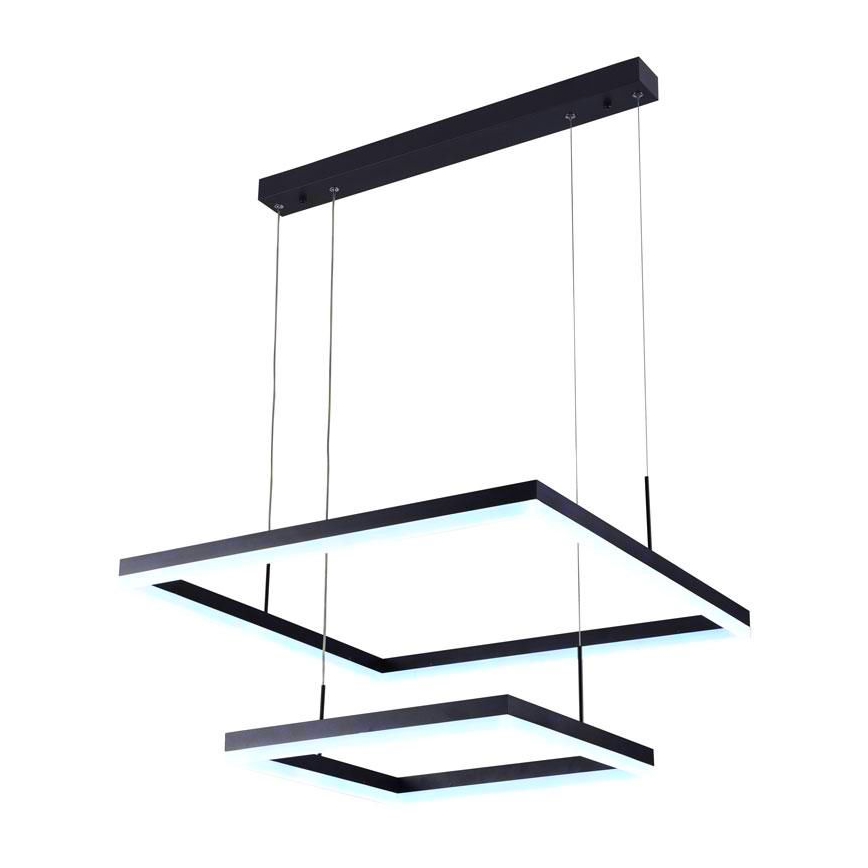 LED Dimbare kroonluchter aan snoer LED/90W/230V 3000-6500K + afstandsbediening