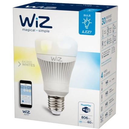 LED dimbare lamp E27/11,5W/230V 2700-6500K Wi-Fi - WiZ