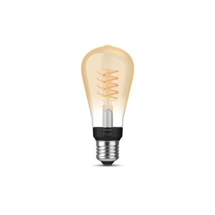 LED Dimbare lamp Philips Hue WHITE FILAMENT ST64 E27/7W/230V 2100K