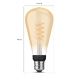 LED Dimbare lamp Philips Hue WHITE FILAMENT ST72 E27/7W/230V 2100K