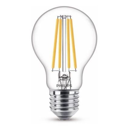 LED Dimbare lamp Philips Warm Glow E27/11,5W/230V 2200-2700K CRI 90