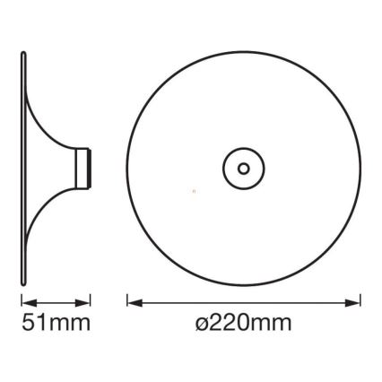 LED Dimbare lamp/smartlamp SMART+ TIBEA E27/22W/230V 2700-6500K - Ledvance
