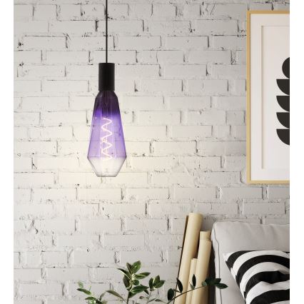 LED-dimbare lamp VINTAGE E27/4W/230V 1800K paars - Eglo 110237