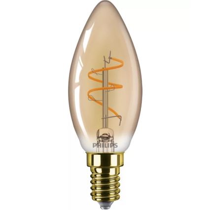 LED Dimbare gloeilamp VINTAGE Philips B35 E14/3,1W/230V 2200K CRI 90