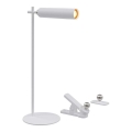LED Dimbare magnetische oplaadbare bureaulamp 3-in-1 LED/3W/5V 4000K 1500 mAh wit