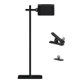 LED Dimbare magnetische oplaadbare bureaulamp 4-in-1 LED/3W/5V 3000-6000K 1800 mAh zwart