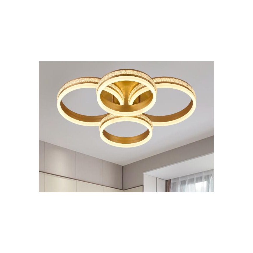 LED Dimbare opbouw-kroonluchter LED/150W/230V 3000-6500K + afstandsbediening
