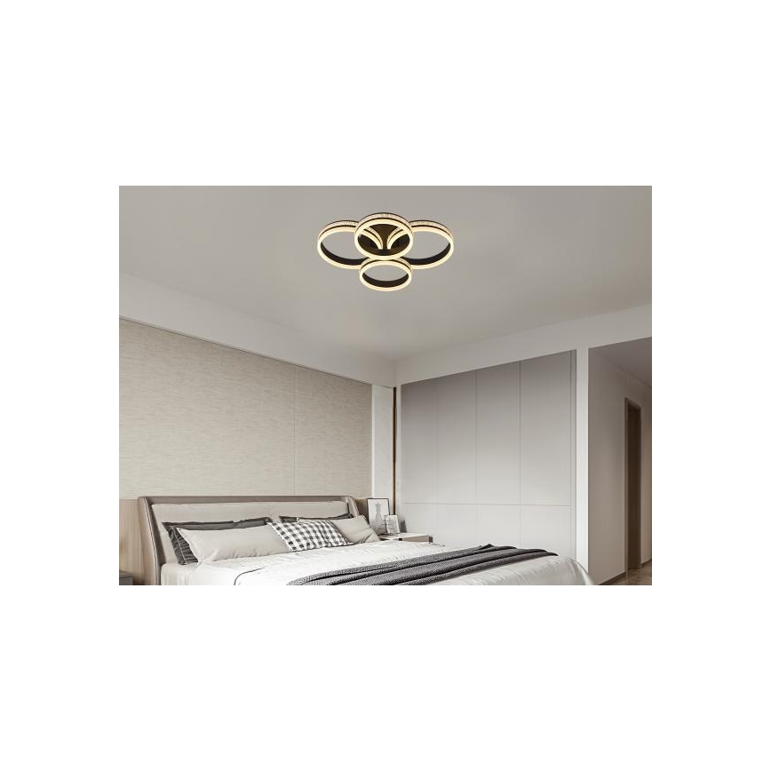 LED dimbare opbouwplafondlamp 150W/230V 3000-6500K met afstandsbediening