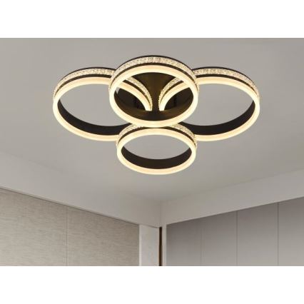 LED dimbare opbouwplafondlamp 150W/230V 3000-6500K met afstandsbediening