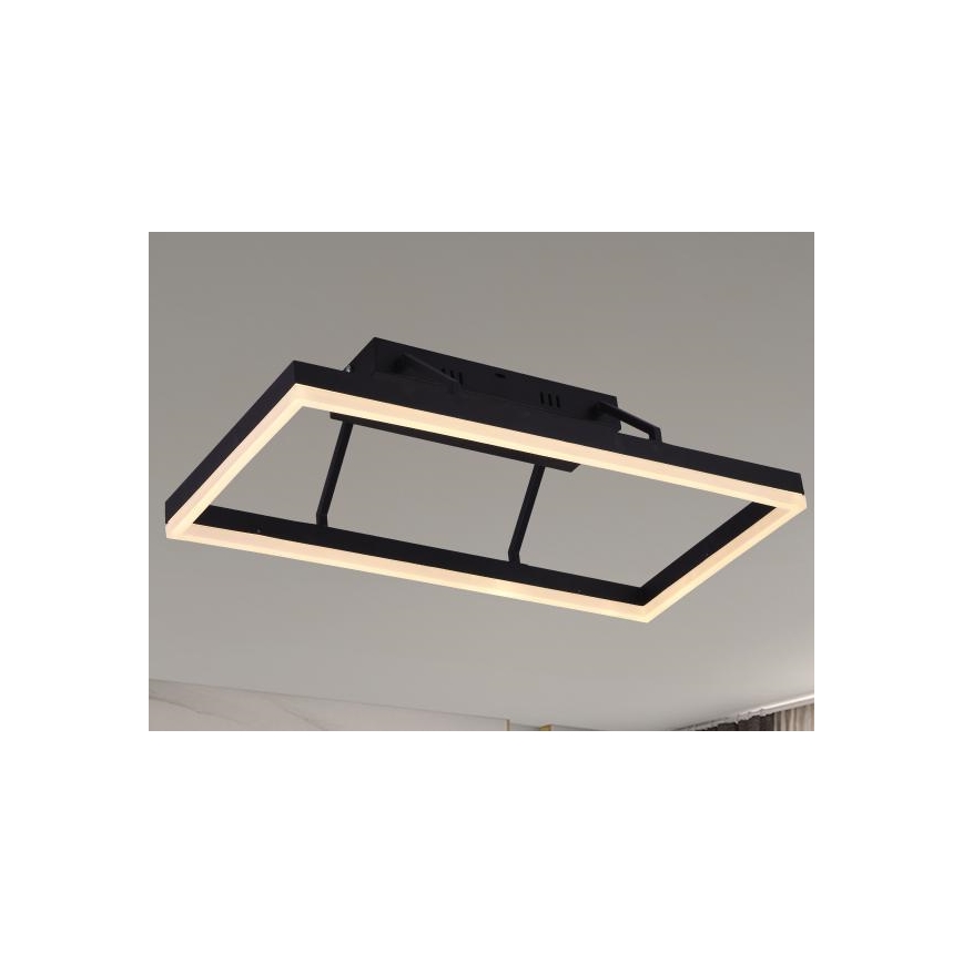 LED Dimbare opbouwplafondlamp LED/40W/230V 3000-6500K + afstandsbediening