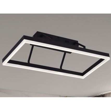 LED Dimbare opbouwplafondlamp LED/40W/230V 3000-6500K + afstandsbediening