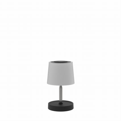 LED-dimbare aanraakgevoelige oplaadbare buitentafellamp LED/2W/5V IP44 1200 mAh grijs