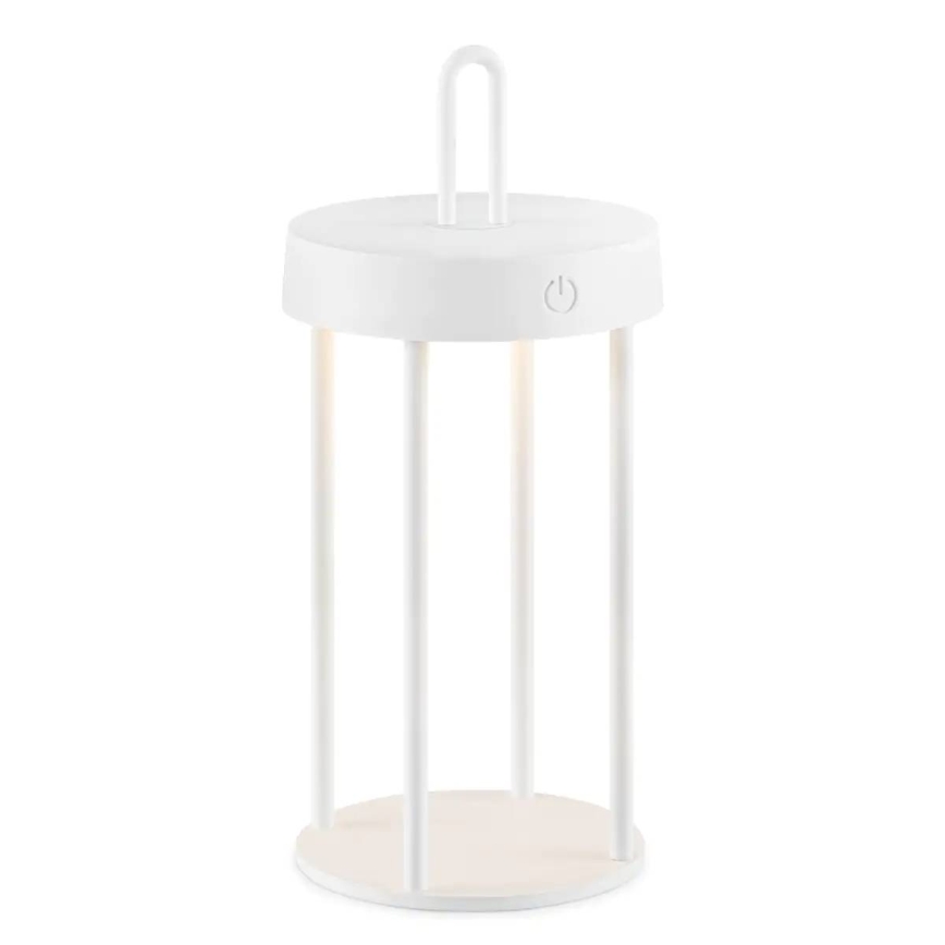 Dimbare oplaadbare tafellamp met aanraakbediening voor buiten GENTLE LED/1,5W/3,7V 3000 mAh IP44 wit