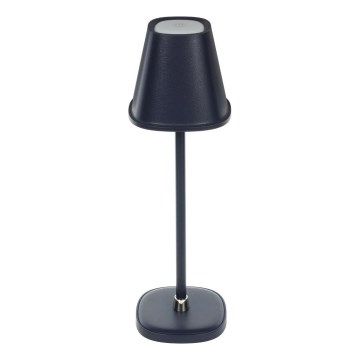 LED Dimbare Oplaadbare Bureaulamp LED/3W/1800 mAh Donkerblauw