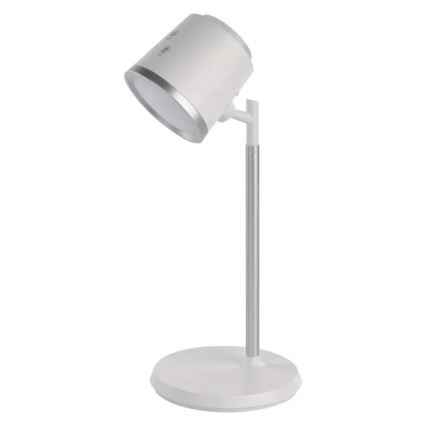 LED Dimbare oplaadbare tafellamp 4in1 LED/6W/3,7V 3000K/4000K/6500K 1500mAh wit