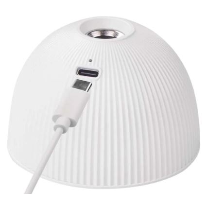 LED Dimbare oplaadbare tafellamp magnetisch 4in1 LED/4,2W/3,7V 4000K 1200mAh wit