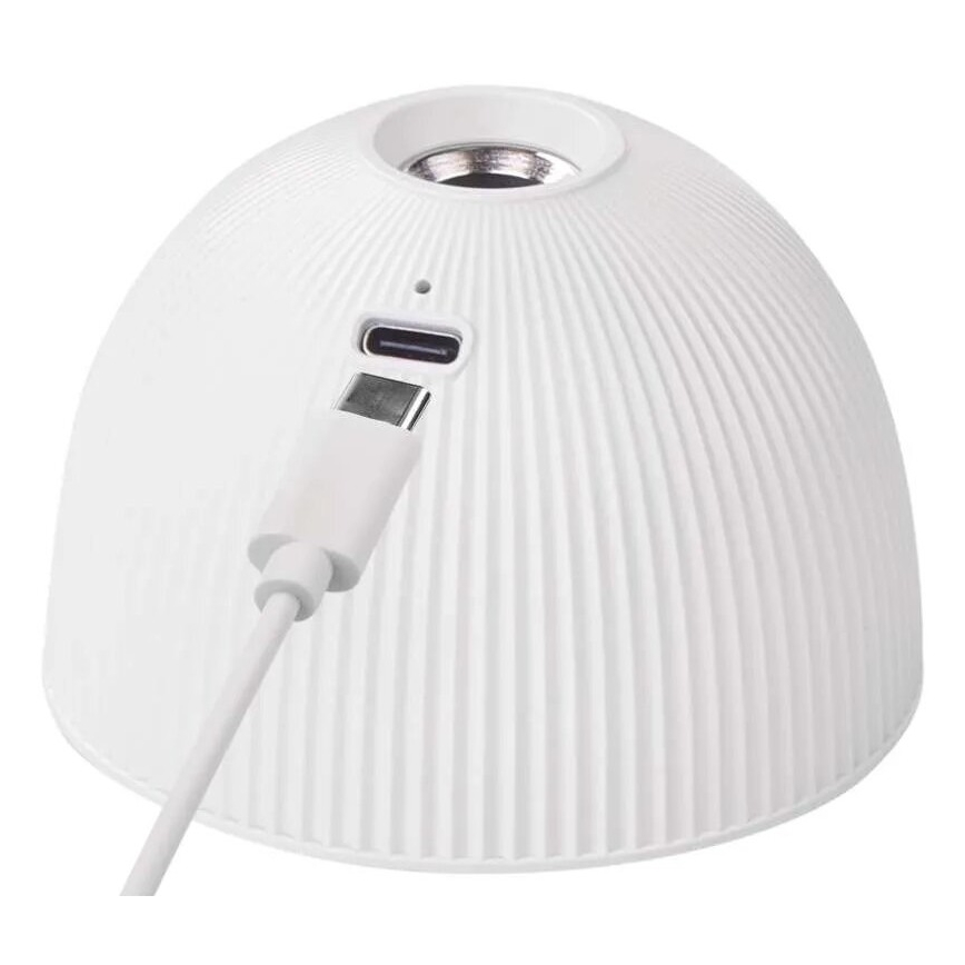 LED Dimbare oplaadbare tafellamp magnetisch 4in1 LED/4,2W/3,7V 4000K 1200mAh wit
