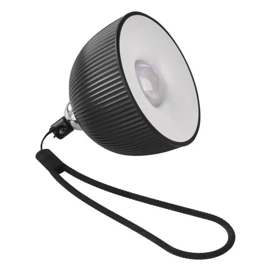 LED Dimbare oplaadbare tafellamp magnetisch 4in1 LED/4,2W/3,7V 4000K 1200mAh zwart
