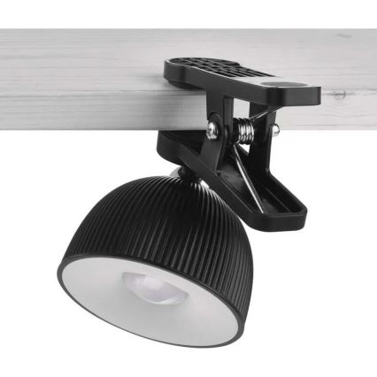 LED Dimbare oplaadbare tafellamp magnetisch 4in1 LED/4,2W/3,7V 4000K 1200mAh zwart