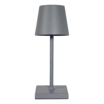 LED Dimbare oplaadbare touch tafellamp LED/3,5W/5V 5200mAh grijs