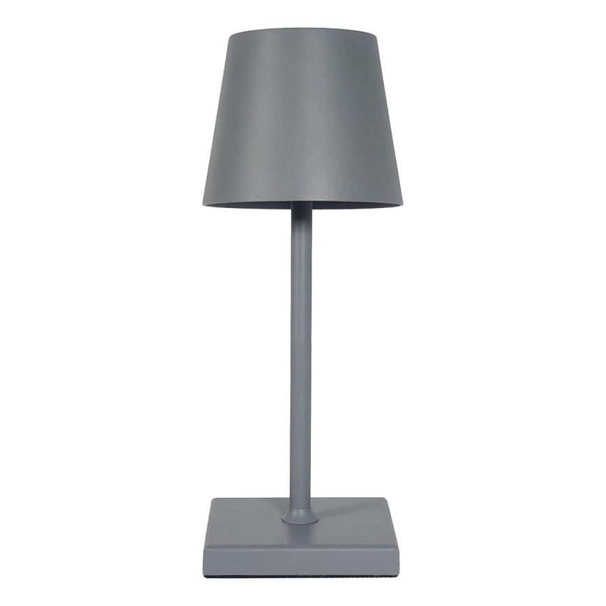 LED Dimbare oplaadbare touch tafellamp LED/3,5W/5V 5200mAh grijs