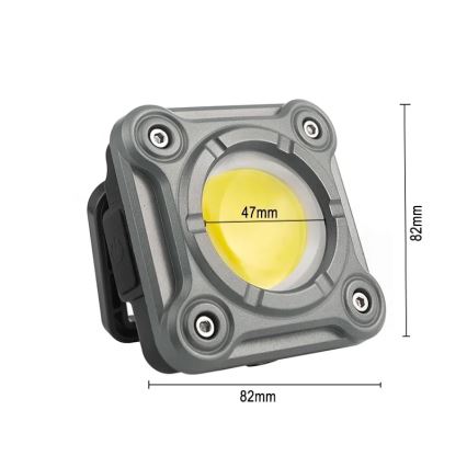 LED Dimbare oplaadbare werklamp LED/15W/5V IPX4 1000 lm 2000 mAh