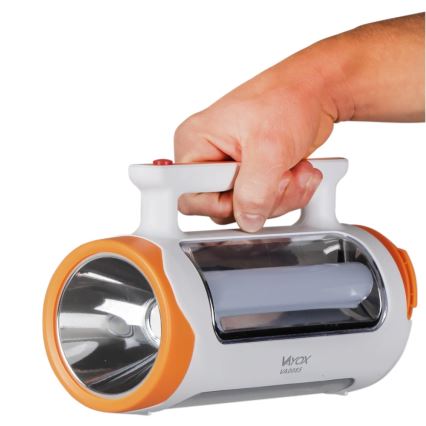 LED Dimbare Oplaadbare Zaklamp 2-in-1 met Powerbankfunctie LED/5W/230V 3500 mAh
