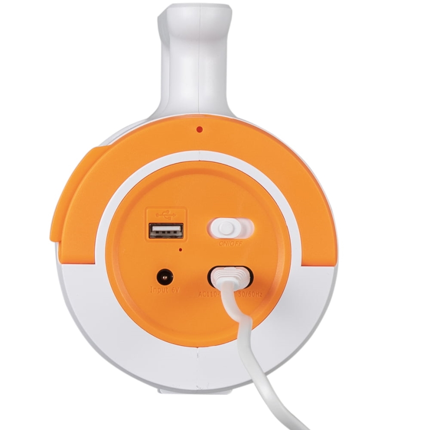 LED Dimbare Oplaadbare Zaklamp 2-in-1 met Powerbankfunctie LED/5W/230V 3500 mAh