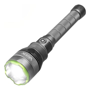 LED Dimbare oplaadbare zaklamp met powerbank Functie LED/5V IPX7 10000 glanzend 2600 mAh