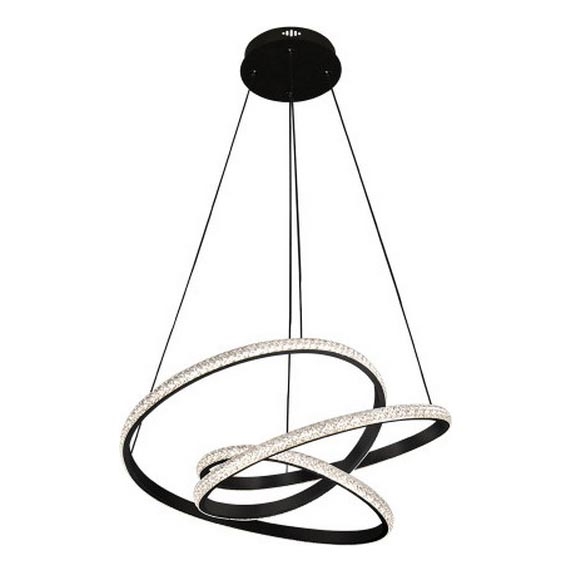 LED dimbare pendellamp aan kabel LED/90W/230V 3000–6500K Ø 47 cm + afstandsbediening