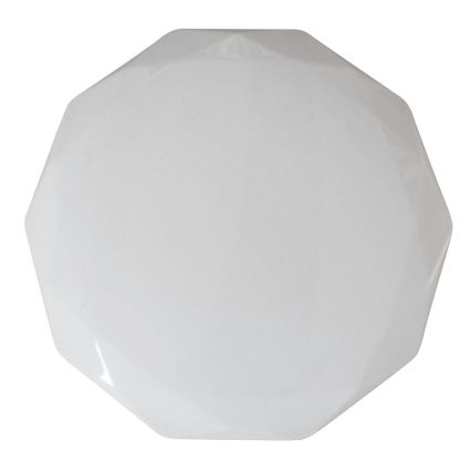 LED-dimbare plafondlamp HEX LED/72W/230V 3000–6000K Ø 50 cm wit + afstandsbediening