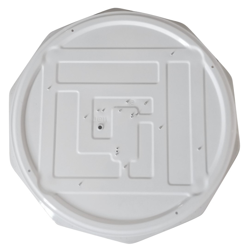 LED-dimbare plafondlamp HEX LED/72W/230V 3000–6000K Ø 50 cm wit + afstandsbediening