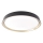 LED dimbare plafondlamp ILVI LED/30W/230V 2700-6500K diameter 40 cm zwart/messing + afstandsbediening
