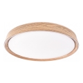 LED dimbare plafondlamp ILVI LED/30W/230V 2700-6500K Ø 40 cm beige + afstandsbediening