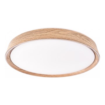 LED dimbare plafondlamp ILVI LED/30W/230V 2700-6500K Ø 40 cm beige + afstandsbediening