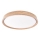 LED-dimbare plafondlamp ILVI LED/30W/230V 2700-6500K Ø 40 cm houtdecor + afstandsbediening