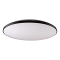LED dimbare plafondlamp KERN LED/100W/230V 3000/4000/6000K Ø 100 cm zwart + afstandsbediening