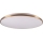 LED-dimbare plafondlamp KERN LED/80W/230V 3000/4000/6000K Ø 80 cm goudkleurig + afstandsbediening