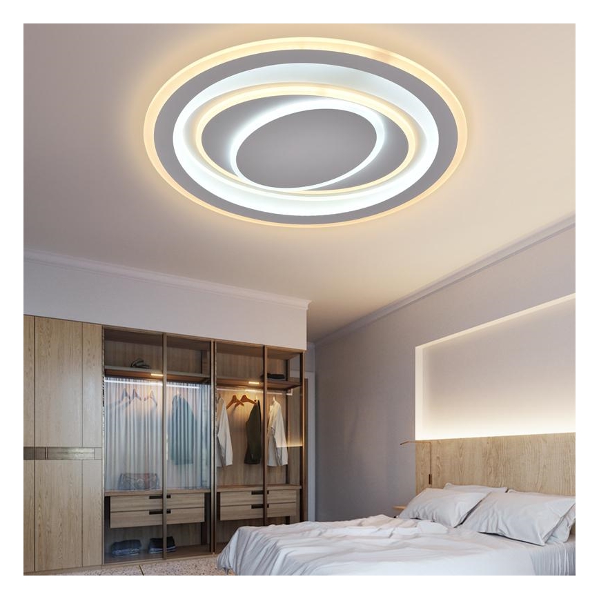 LED Dimbare plafondlamp LED/100W/230V 3000-6500K + afstandsbediening