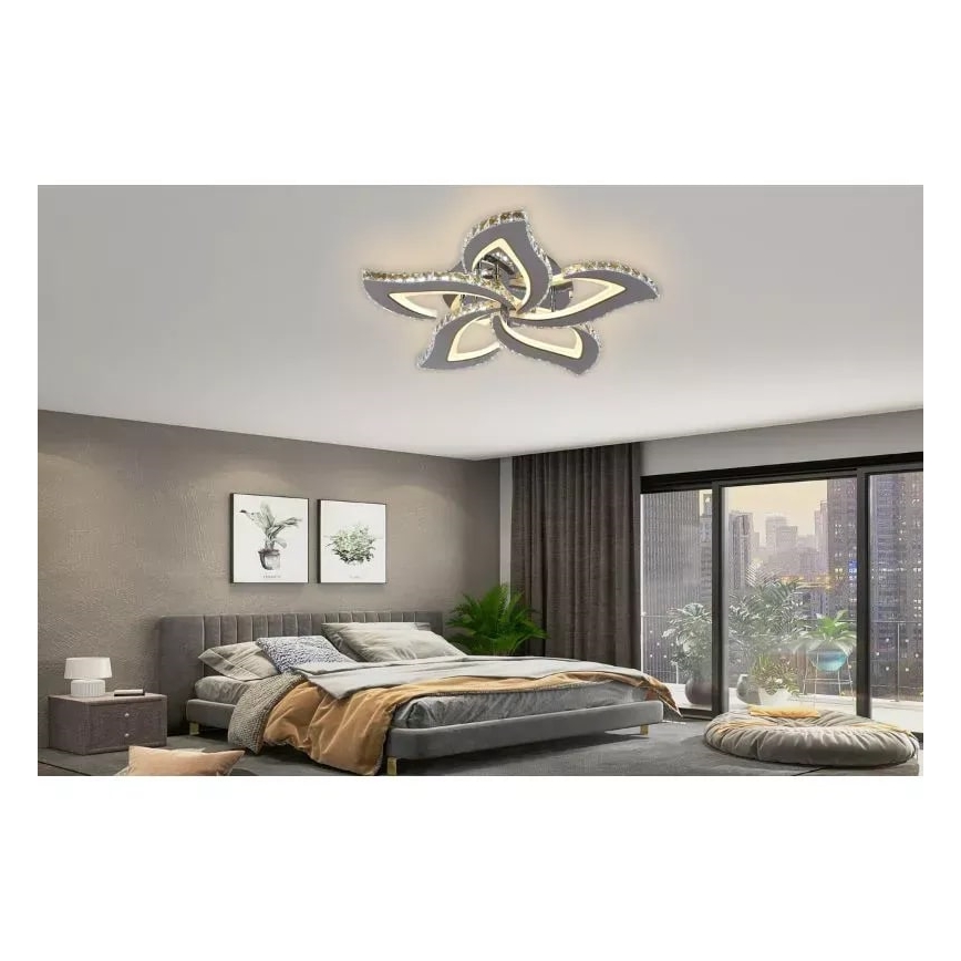 LED Dimbare Opbouwlamp LED/100W/230V 3000-6500K + afstandsbediening