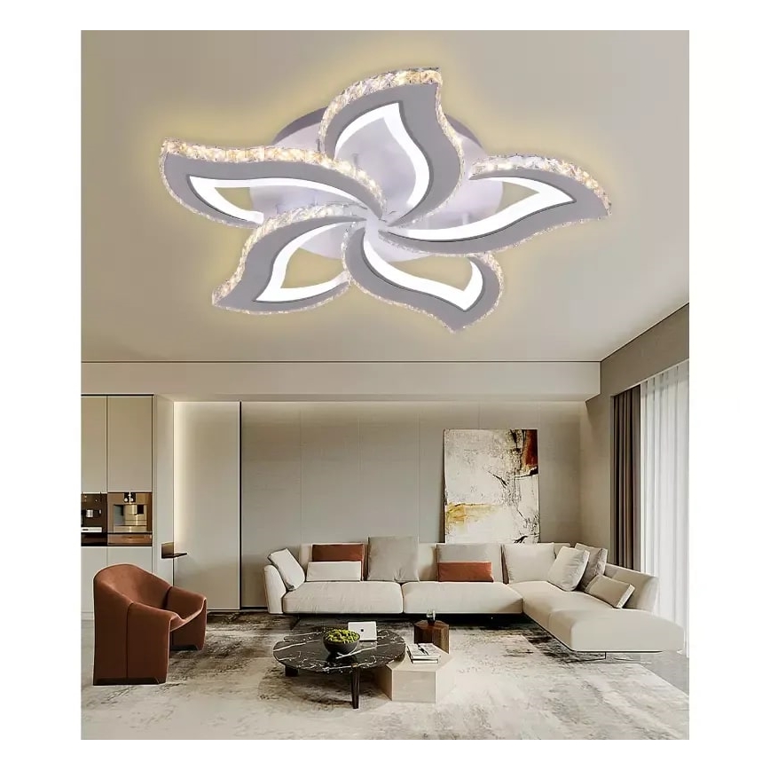 LED Dimbare Opbouwlamp LED/100W/230V 3000-6500K + afstandsbediening