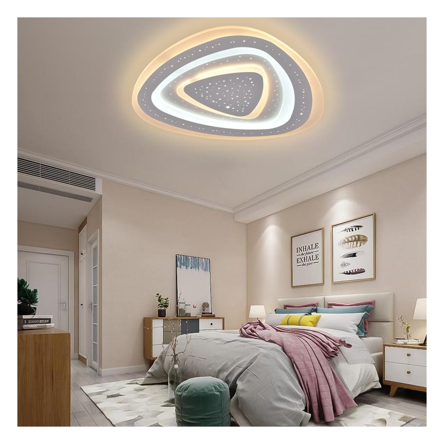 LED Dimbare plafondlamp LED/105W/230V 3000-6500K + afstandsbediening