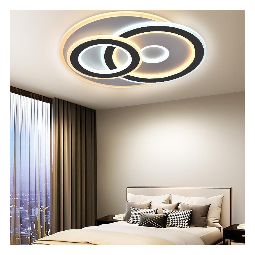 LED Dimbare plafondlamp LED/105W/230V 3000-6500K + afstandsbediening